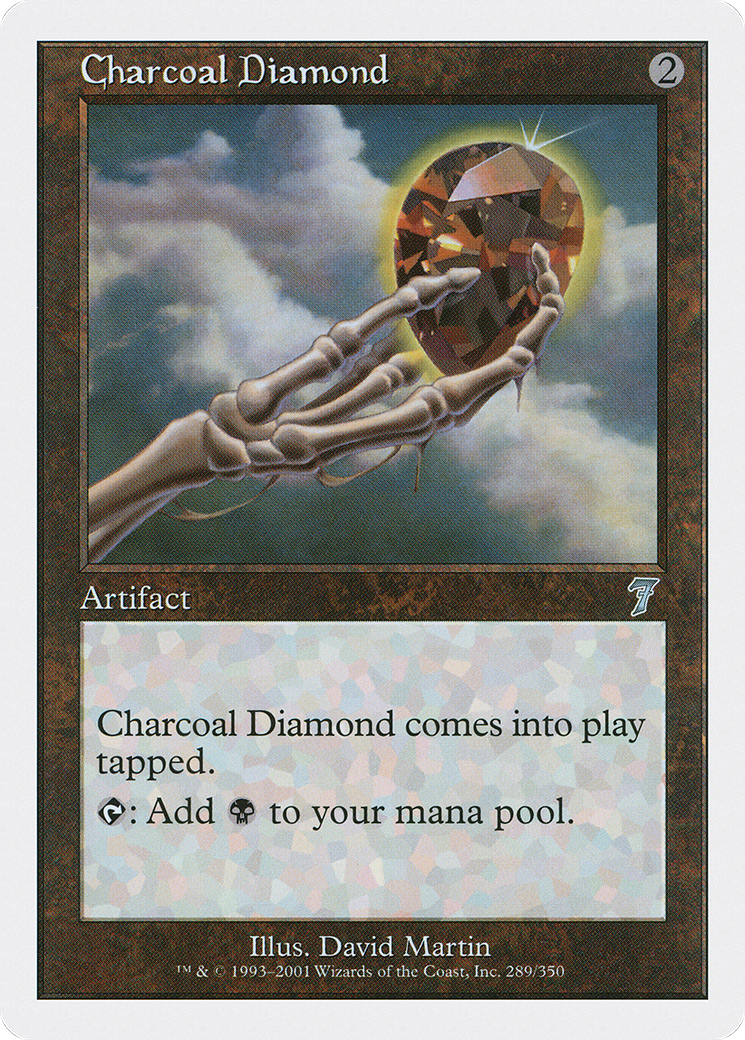 Charcoal Diamond (7ED-289) - Seventh Edition - Premium MTG Single from Wizards of the Coast - Just $0.11! Shop now at Game Crave Tournament Store