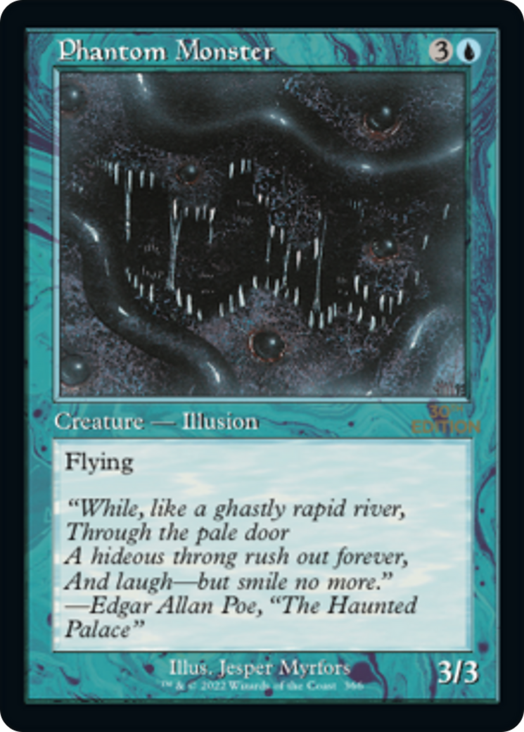 Phantom Monster (30A-366) - 30th Anniversary Edition - Premium MTG Single from Wizards of the Coast - Just $5.36! Shop now at Game Crave Tournament Store