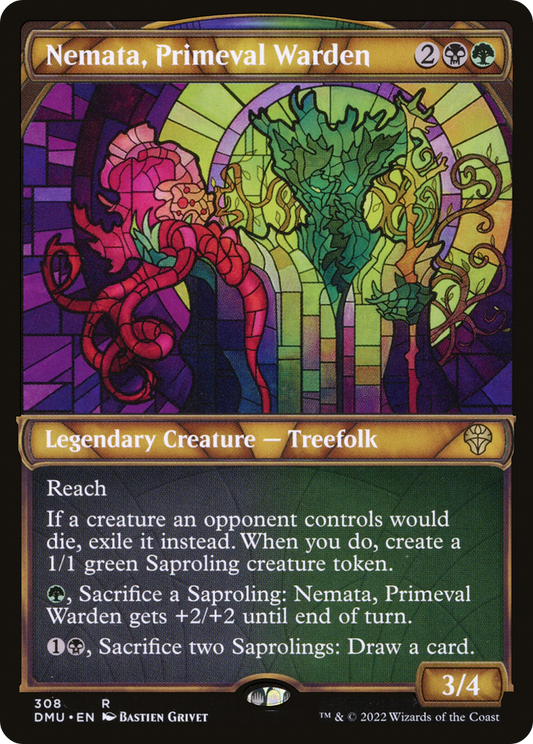 Nemata, Primeval Warden (DMU-308) - Dominaria United: (Showcase) - Premium MTG Single from Wizards of the Coast - Just $0.08! Shop now at Game Crave Tournament Store