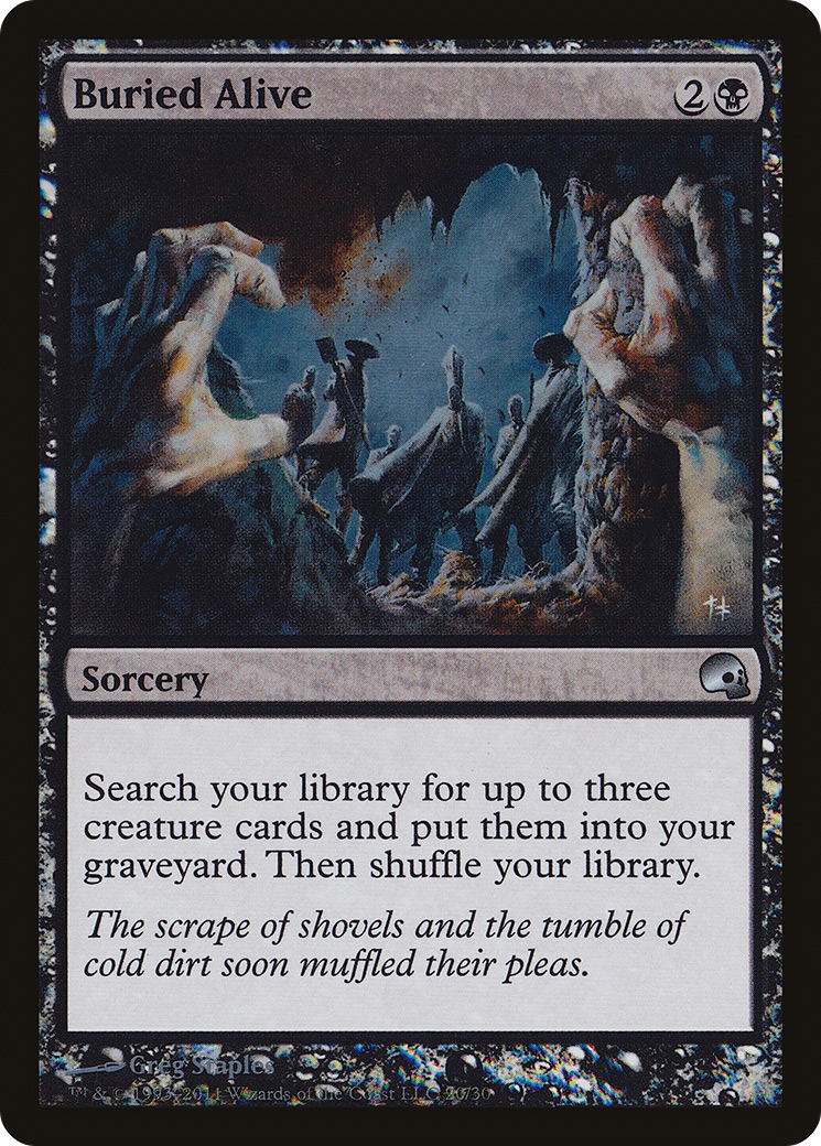 Buried Alive (PD3-020) - Premium Deck Series: Graveborn Foil - Premium MTG Single from Wizards of the Coast - Just $1.86! Shop now at Game Crave Tournament Store