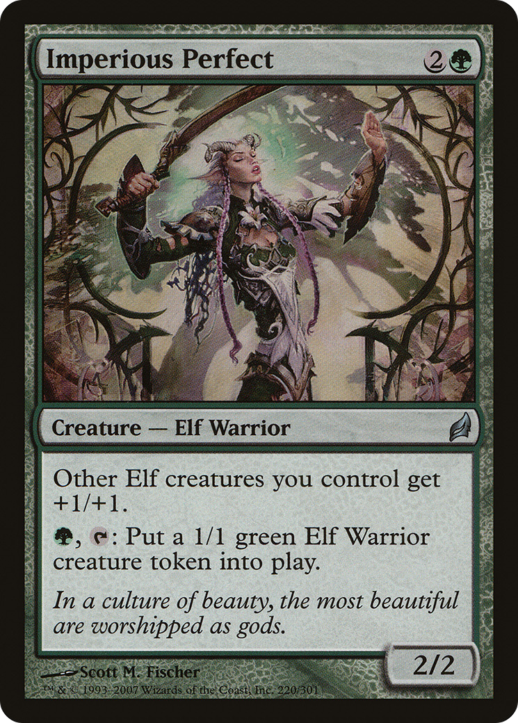 Imperious Perfect (LRW-220) - Lorwyn - Premium MTG Single from Wizards of the Coast - Just $2.79! Shop now at Game Crave Tournament Store
