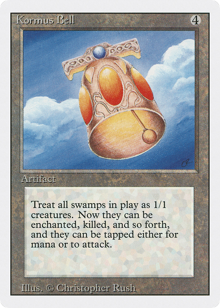 Kormus Bell (3ED-260) - Revised Edition - Premium MTG Single from Wizards of the Coast - Just $0.41! Shop now at Game Crave Tournament Store