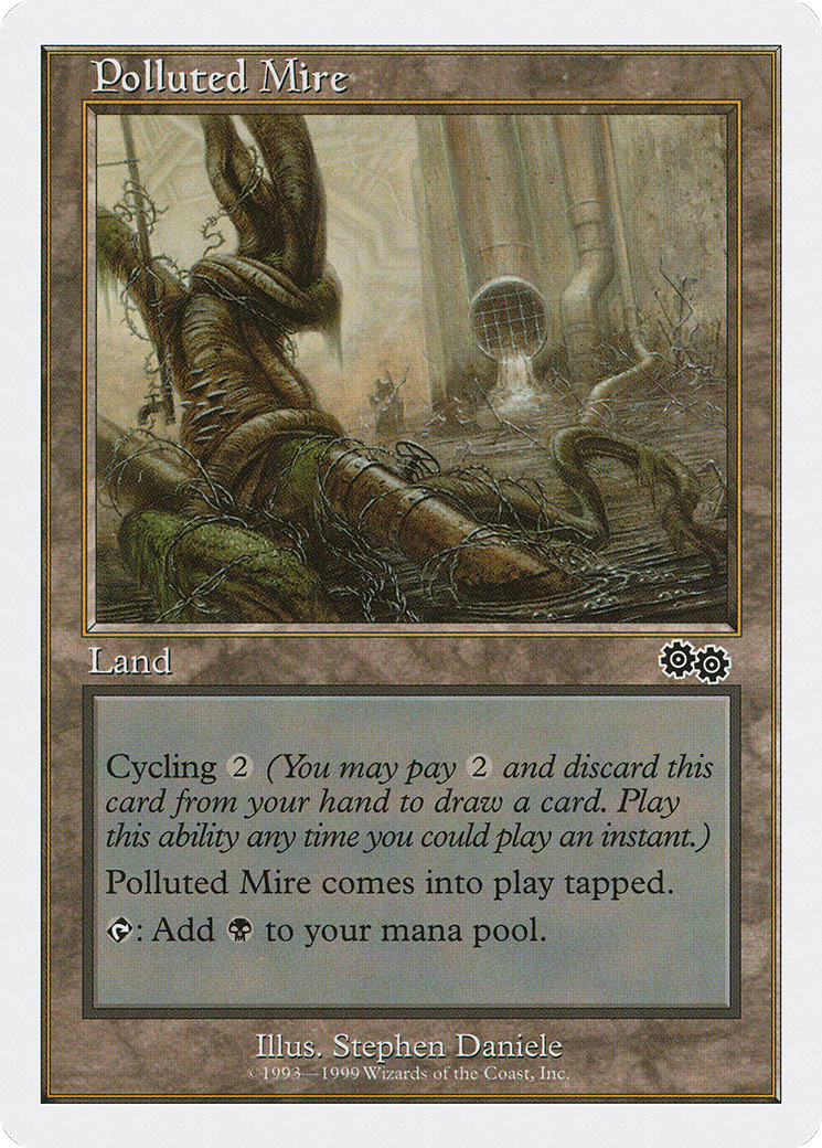 Polluted Mire (BRB-053) - Battle Royale Box Set - Premium MTG Single from Wizards of the Coast - Just $0.08! Shop now at Game Crave Tournament Store