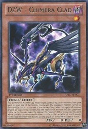 DZW - Chimera Clad (JOTL-EN001) - Judgment of the Light 1st Edition - Premium Yugioh Single from Konami - Just $0.26! Shop now at Game Crave Tournament Store