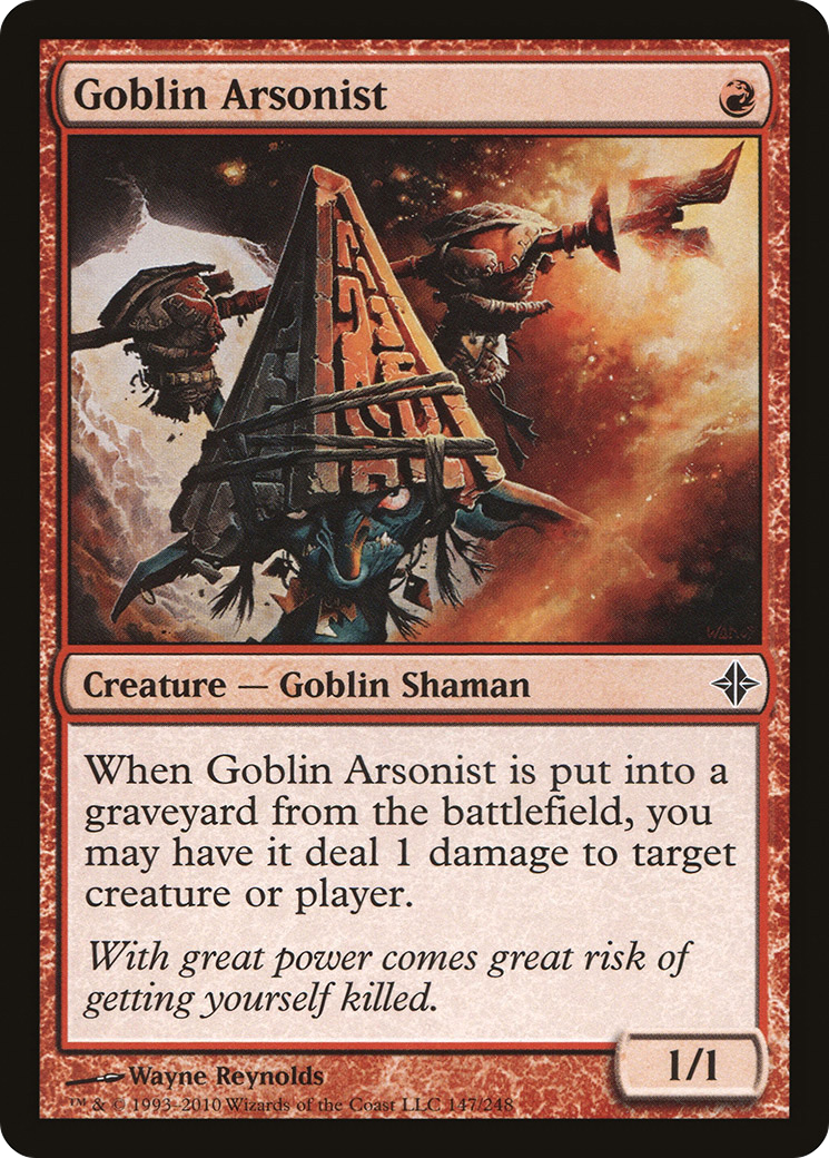 Goblin Arsonist (ROE-147) - Rise of the Eldrazi - Premium MTG Single from Wizards of the Coast - Just $0.08! Shop now at Game Crave Tournament Store