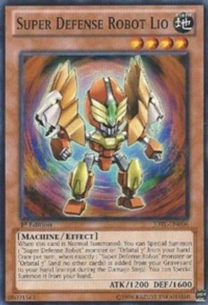 Super Defense Robot Lio (JOTL-EN006) - Judgment of the Light 1st Edition - Premium Yugioh Single from Konami - Just $0.08! Shop now at Game Crave Tournament Store