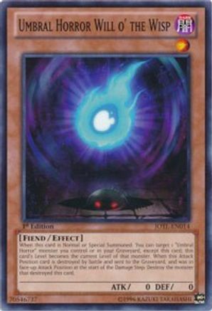 Umbral Horror Will o' the Wisp (JOTL-EN014) - Judgment of the Light Unlimited - Premium Yugioh Single from Konami - Just $0.25! Shop now at Game Crave Tournament Store