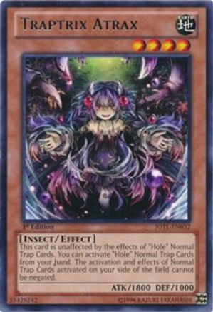 Traptrix Atrax (JOTL-EN032) - Judgment of the Light 1st Edition - Premium Yugioh Single from Konami - Just $0.29! Shop now at Game Crave Tournament Store