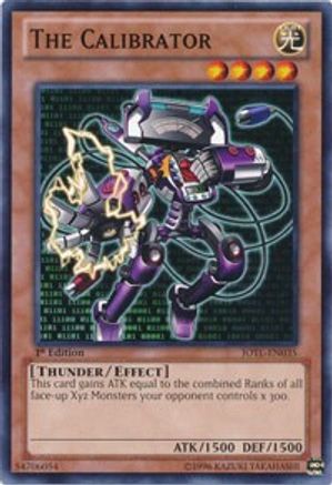 The Calibrator (JOTL-EN035) - Judgment of the Light 1st Edition - Premium Yugioh Single from Konami - Just $0.25! Shop now at Game Crave Tournament Store