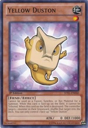 Yellow Duston (JOTL-EN040) - Judgment of the Light Unlimited - Premium Yugioh Single from Konami - Just $0.26! Shop now at Game Crave Tournament Store