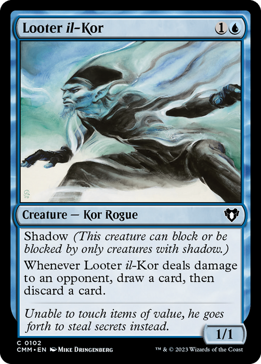 Looter il-Kor (CMM-102) - Commander Masters - Premium MTG Single from Wizards of the Coast - Just $0.25! Shop now at Game Crave Tournament Store