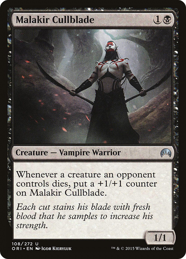 Malakir Cullblade (ORI-108) - Magic Origins - Premium MTG Single from Wizards of the Coast - Just $0.08! Shop now at Game Crave Tournament Store