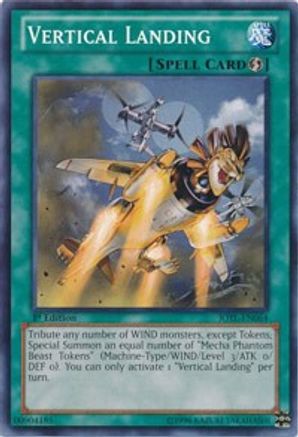 Vertical Landing (JOTL-EN064) - Judgment of the Light 1st Edition - Premium Yugioh Single from Konami - Just $0.25! Shop now at Game Crave Tournament Store