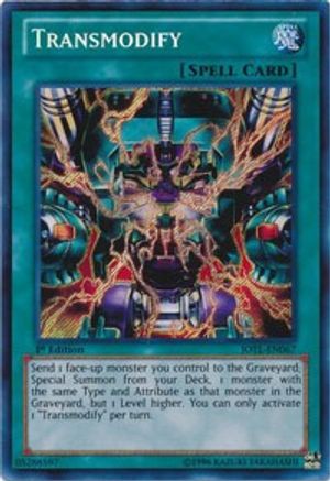 Transmodify (JOTL-EN067) - Judgment of the Light Unlimited - Premium Yugioh Single from Konami - Just $0.69! Shop now at Game Crave Tournament Store