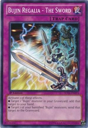 Bujin Regalia - The Sword (JOTL-EN074) - Judgment of the Light 1st Edition - Premium Yugioh Single from Konami - Just $0.25! Shop now at Game Crave Tournament Store