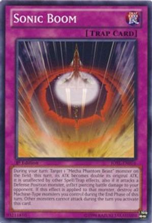 Sonic Boom (JOTL-EN076) - Judgment of the Light Unlimited - Premium Yugioh Single from Konami - Just $0.08! Shop now at Game Crave Tournament Store