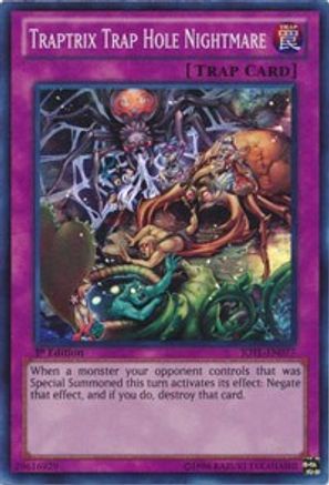 Traptrix Trap Hole Nightmare (JOTL-EN077) - Judgment of the Light Unlimited - Premium Yugioh Single from Konami - Just $0.94! Shop now at Game Crave Tournament Store