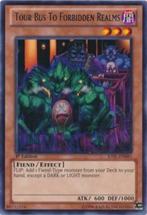 Tour Bus To Forbidden Realms (JOTL-EN085) - Judgment of the Light Unlimited - Premium Yugioh Single from Konami - Just $0.25! Shop now at Game Crave Tournament Store