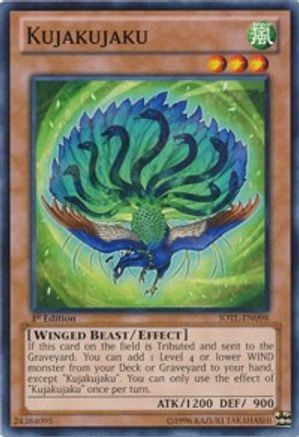 Kujakujaku (JOTL-EN098) - Judgment of the Light 1st Edition - Premium Yugioh Single from Konami - Just $0.25! Shop now at Game Crave Tournament Store