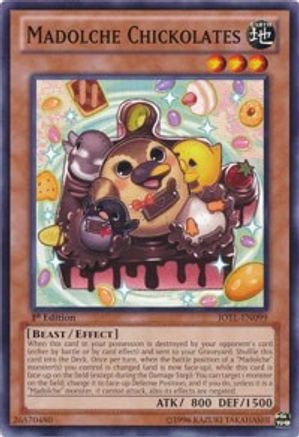 Madolche Chickolates (JOTL-EN099) - Judgment of the Light 1st Edition - Premium Yugioh Single from Konami - Just $0.25! Shop now at Game Crave Tournament Store