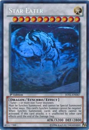 Star Eater (Ghost Rare) (JOTL-EN047) - Judgment of the Light 1st Edition - Premium Yugioh Single from Konami - Just $50.40! Shop now at Game Crave Tournament Store