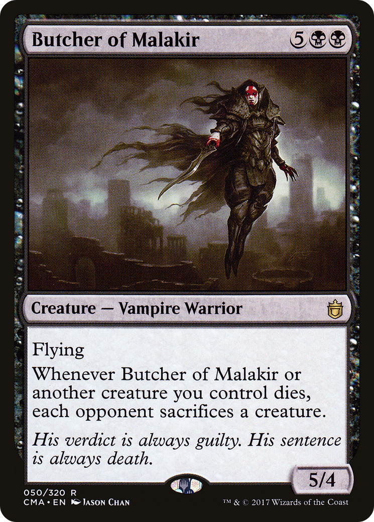 Butcher of Malakir (CMA-050) - Commander Anthology - Premium MTG Single from Wizards of the Coast - Just $0.23! Shop now at Game Crave Tournament Store