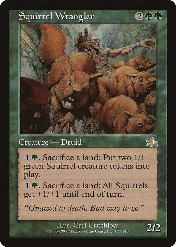 Squirrel Wrangler (PCY-127) - Prophecy - Premium MTG Single from Wizards of the Coast - Just $1.97! Shop now at Game Crave Tournament Store