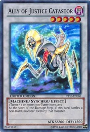 Ally of Justice Catastor (CT10-EN006) - 2013 Collectors Tins Limited - Premium Yugioh Single from Konami - Just $0.72! Shop now at Game Crave Tournament Store