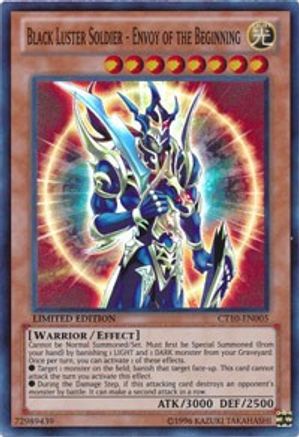 Black Luster Soldier - Envoy of the Beginning (CT10-EN005) - 2013 Collectors Tins Limited - Premium Yugioh Single from Konami - Just $0.92! Shop now at Game Crave Tournament Store