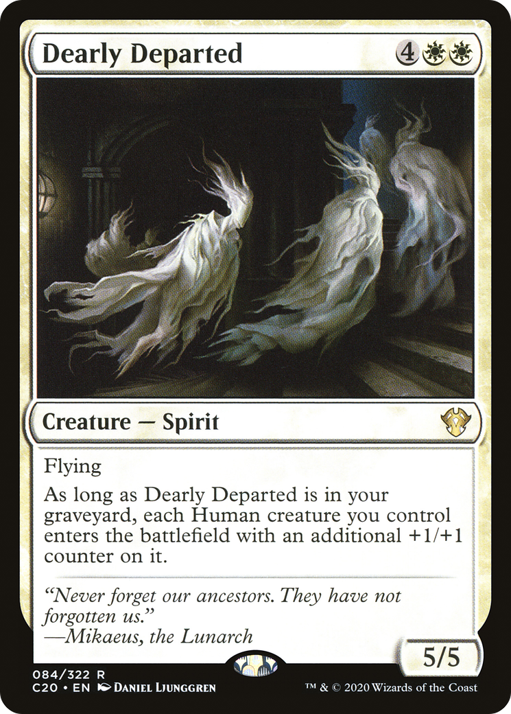 Dearly Departed (C20-084) - Commander 2020 - Premium MTG Single from Wizards of the Coast - Just $0.08! Shop now at Game Crave Tournament Store