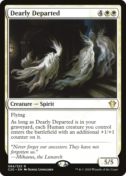 Dearly Departed (C20-084) - Commander 2020 - Premium MTG Single from Wizards of the Coast - Just $0.08! Shop now at Game Crave Tournament Store