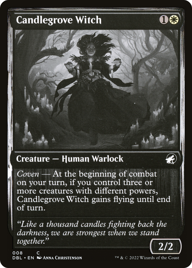 Candlegrove Witch (DBL-008) - Innistrad: Double Feature - Premium MTG Single from Wizards of the Coast - Just $0.08! Shop now at Game Crave Tournament Store