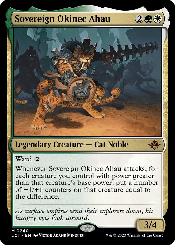Sovereign Okinec Ahau (LCI-240) - The Lost Caverns of Ixalan - Premium MTG Single from Wizards of the Coast - Just $0.58! Shop now at Game Crave Tournament Store