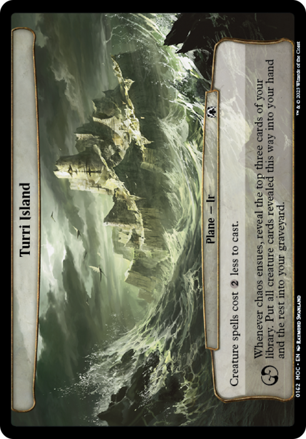 Turri Island (MOC-162) - March of the Machine Commander - Premium MTG Single from Wizards of the Coast - Just $0.08! Shop now at Game Crave Tournament Store