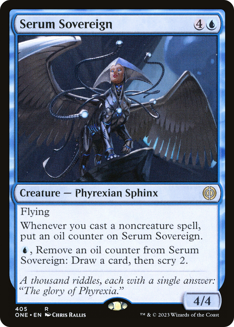 Serum Sovereign (ONE-405) - Phyrexia: All Will Be One Foil - Premium MTG Single from Wizards of the Coast - Just $0.08! Shop now at Game Crave Tournament Store