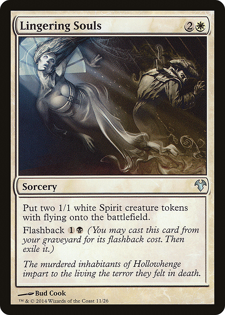 Lingering Souls (MD1-011) - Modern Event Deck 2014 - Premium MTG Single from Wizards of the Coast - Just $0.09! Shop now at Game Crave Tournament Store