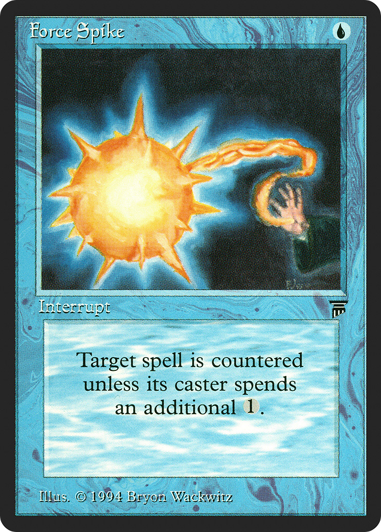 Force Spike (LEG-058) - Legends - Premium MTG Single from Wizards of the Coast - Just $1.05! Shop now at Game Crave Tournament Store