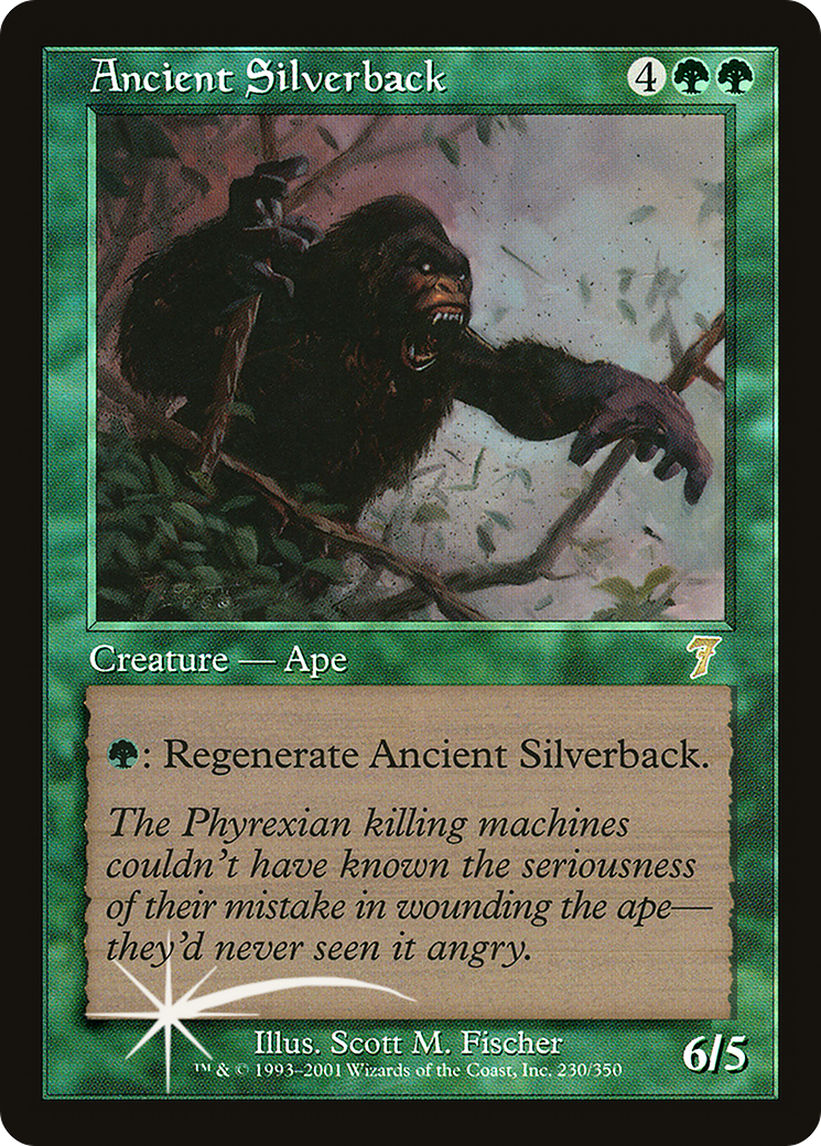 Ancient Silverback (7ED-230★) - Seventh Edition Foil - Premium MTG Single from Wizards of the Coast - Just $8.42! Shop now at Game Crave Tournament Store