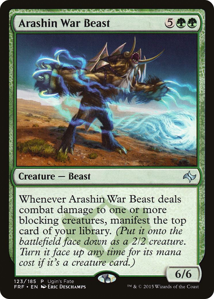 Arashin War Beast (UGIN-123) - Ugin's Fate - Premium MTG Single from Wizards of the Coast - Just $0.08! Shop now at Game Crave Tournament Store