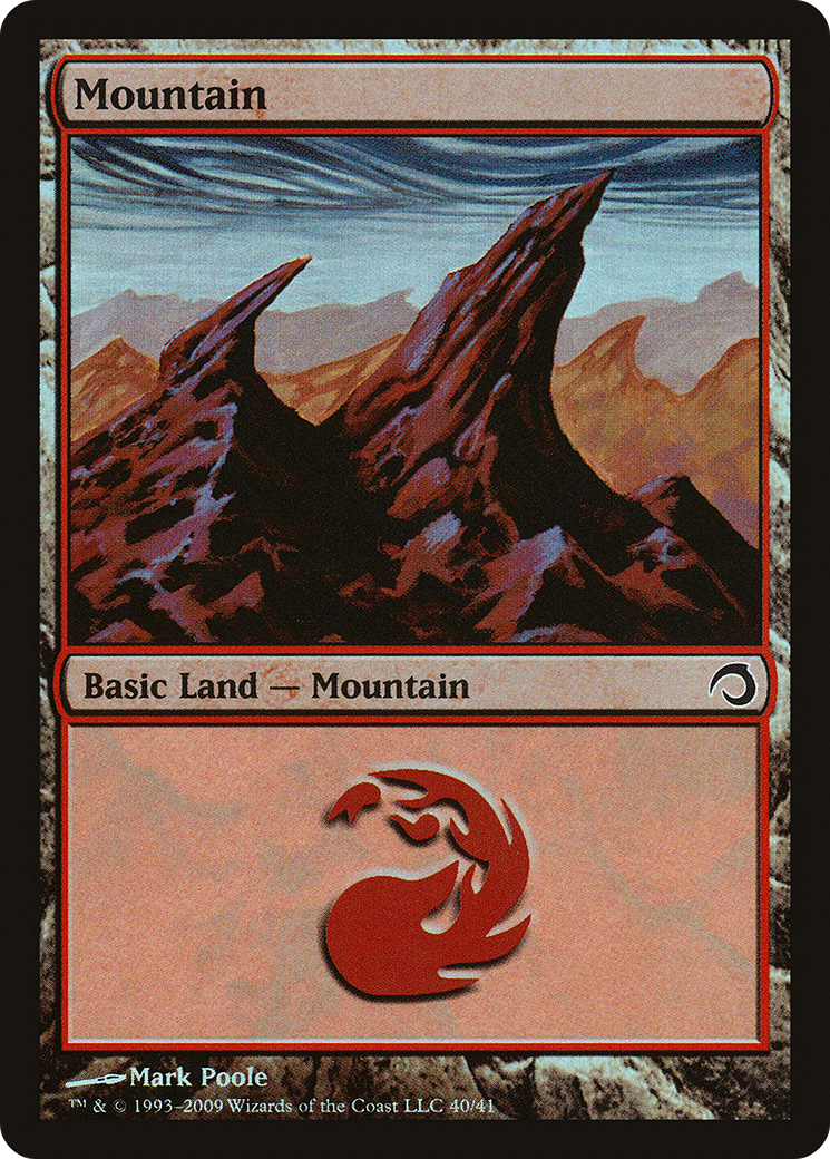 Mountain (H09-040) - Premium Deck Series: Slivers Foil - Premium MTG Single from Wizards of the Coast - Just $0.23! Shop now at Game Crave Tournament Store
