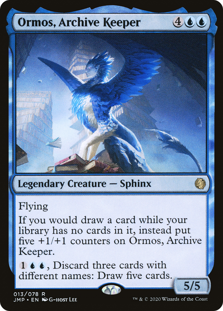 Ormos, Archive Keeper (JMP-013) - Jumpstart - Premium MTG Single from Wizards of the Coast - Just $0.08! Shop now at Game Crave Tournament Store