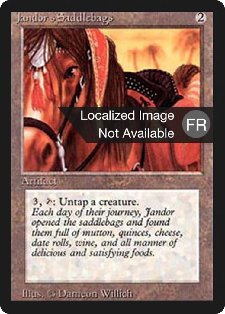 Jandor's Saddlebags (FBB-257) - Foreign Black Border - Premium MTG Single from Wizards of the Coast - Just $0! Shop now at Game Crave Tournament Store