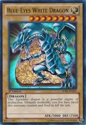Blue-Eyes White Dragon (SDBE-EN001) - Structure Deck: Saga of Blue-Eyes White Dragon Unlimited - Premium Yugioh Single from Konami - Just $0.14! Shop now at Game Crave Tournament Store