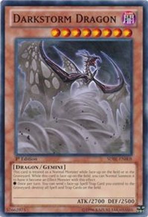 Darkstorm Dragon (SDBE-EN008) - Structure Deck: Saga of Blue-Eyes White Dragon 1st Edition - Premium Yugioh Single from Konami - Just $0.25! Shop now at Game Crave Tournament Store