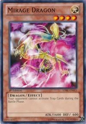 Mirage Dragon (SDBE-EN011) - Structure Deck: Saga of Blue-Eyes White Dragon 1st Edition - Premium Yugioh Single from Konami - Just $0.33! Shop now at Game Crave Tournament Store