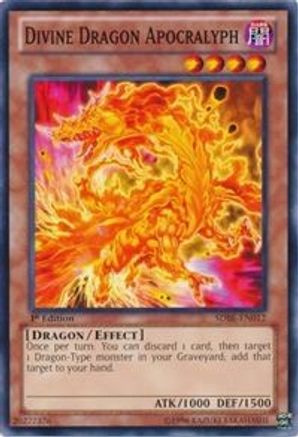 Divine Dragon Apocralyph (SDBE-EN012) - Structure Deck: Saga of Blue-Eyes White Dragon 1st Edition - Premium Yugioh Single from Konami - Just $0.25! Shop now at Game Crave Tournament Store