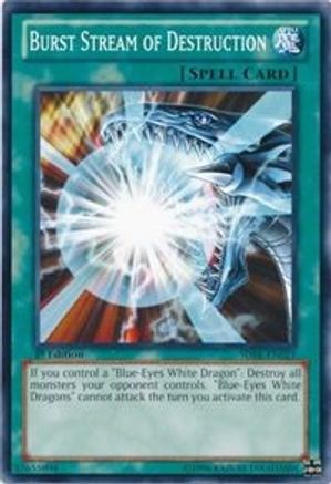 Burst Stream of Destruction (SDBE-EN021) - Structure Deck: Saga of Blue-Eyes White Dragon Unlimited - Premium Yugioh Single from Konami - Just $0.25! Shop now at Game Crave Tournament Store