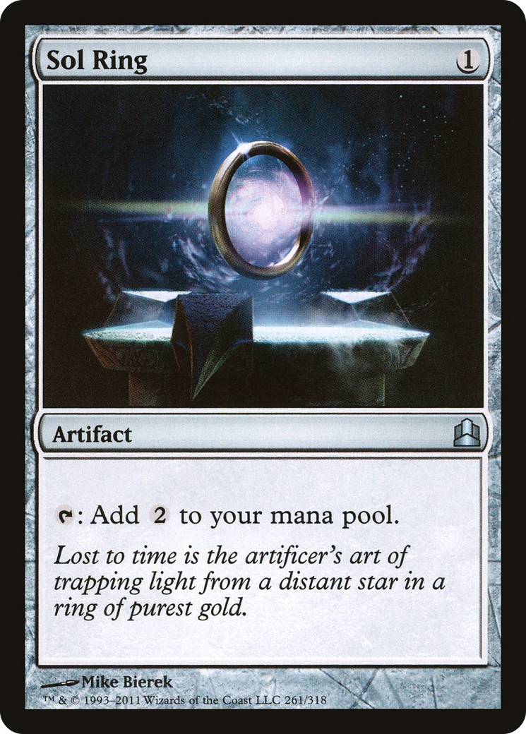 Sol Ring (CMD-261) - Commander 2011 - Premium MTG Single from Wizards of the Coast - Just $0.36! Shop now at Game Crave Tournament Store