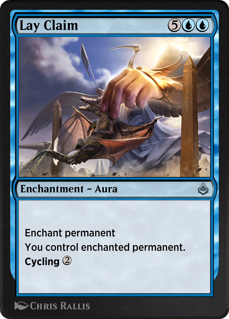 Lay Claim (AKR-068) - Amonkhet Remastered - Premium MTG Single from Wizards of the Coast - Just $0! Shop now at Game Crave Tournament Store
