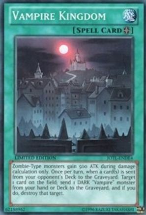Vampire Kingdom (JOTL-ENDE4) - Judgment of the Light Limited - Premium Yugioh Single from Konami - Just $0.39! Shop now at Game Crave Tournament Store